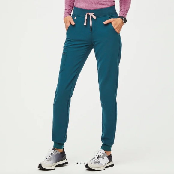 Figs Caribbean Blue Zamora Joggers XS/Petite - Picture 1 of 5
